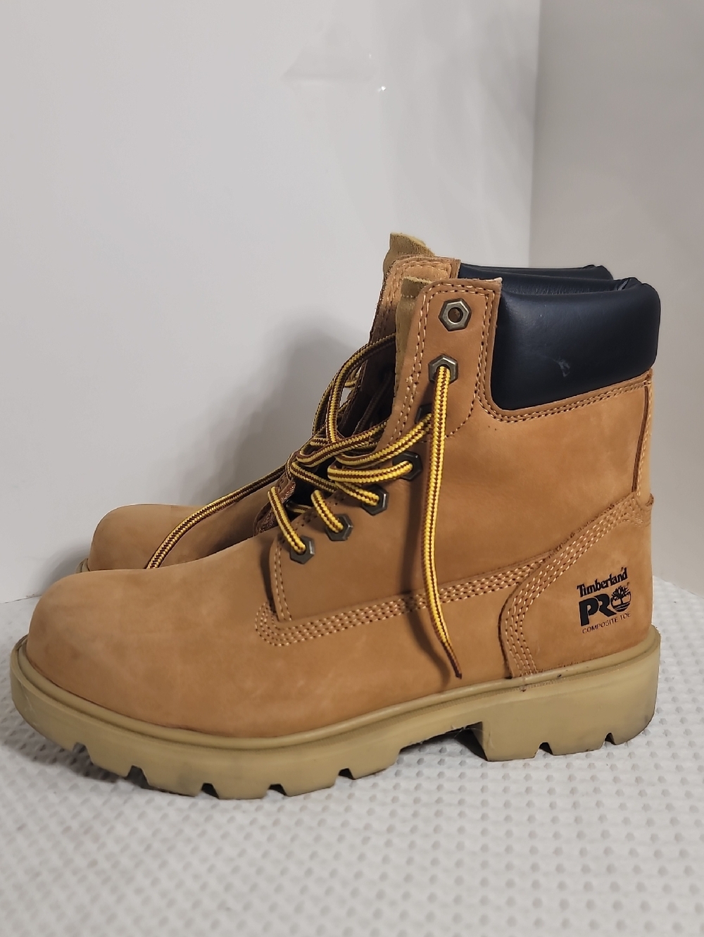 Timberland PRO Tan and Black Safety Work Boots